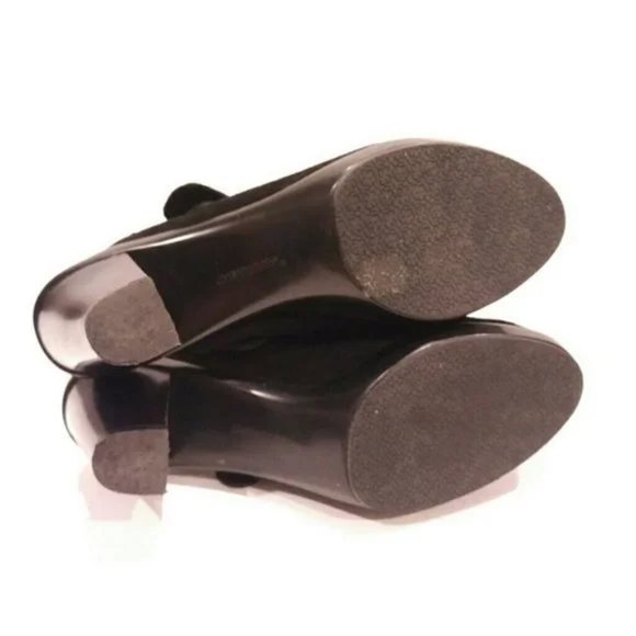 Johnston & Murphy Women's Black Suede Mule Clog Shoes 8.5 #249 - Picture 5 of 6